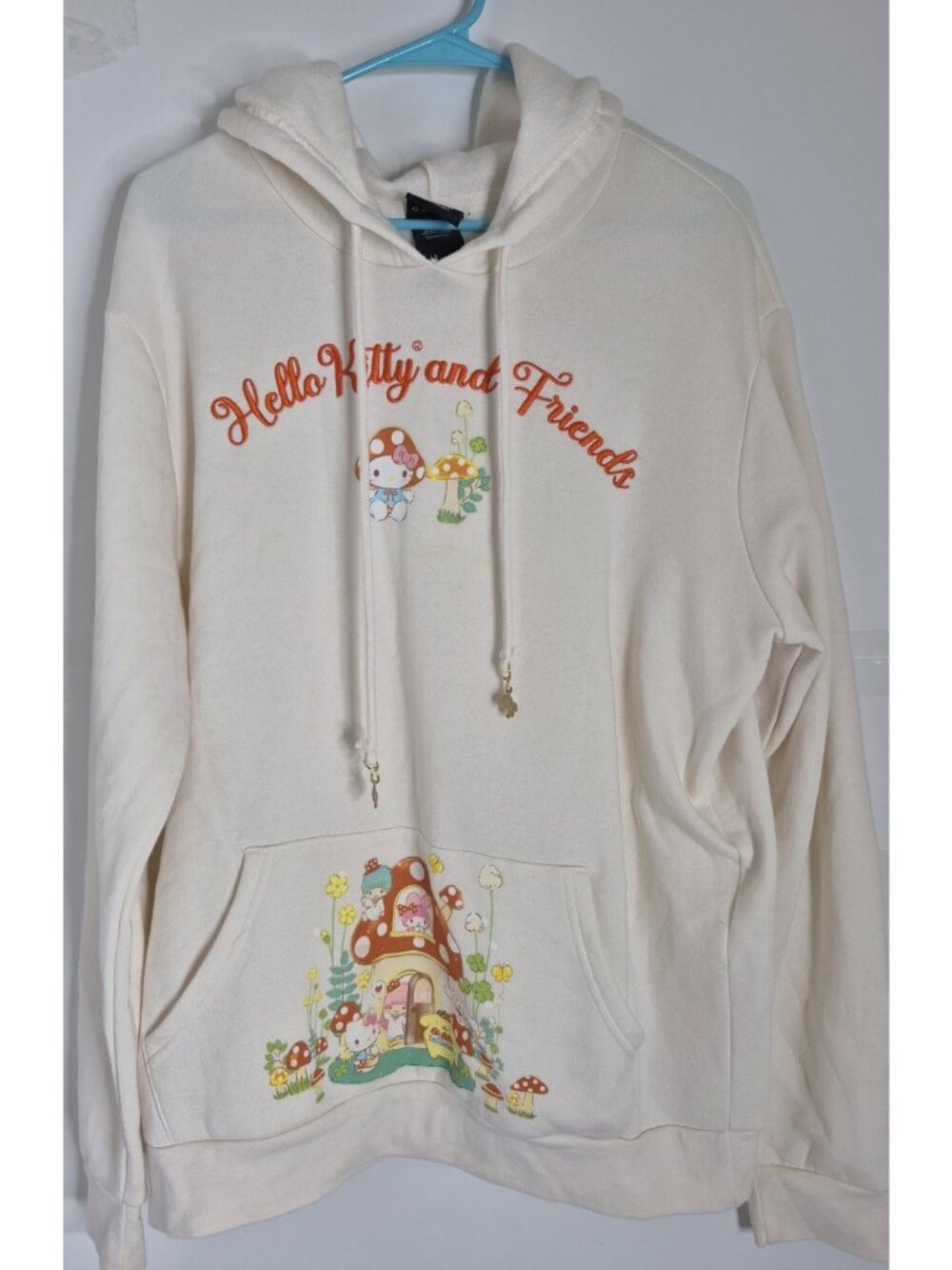 Hello Kitty Pullover Hoodie Women's Size L